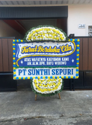 Papan Bunga Duka di Tengaran